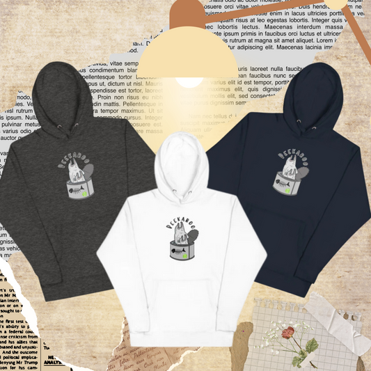 Peekaboo ugly fish - Unisex Hoodie