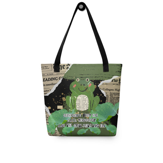 Holding on - Tote bag