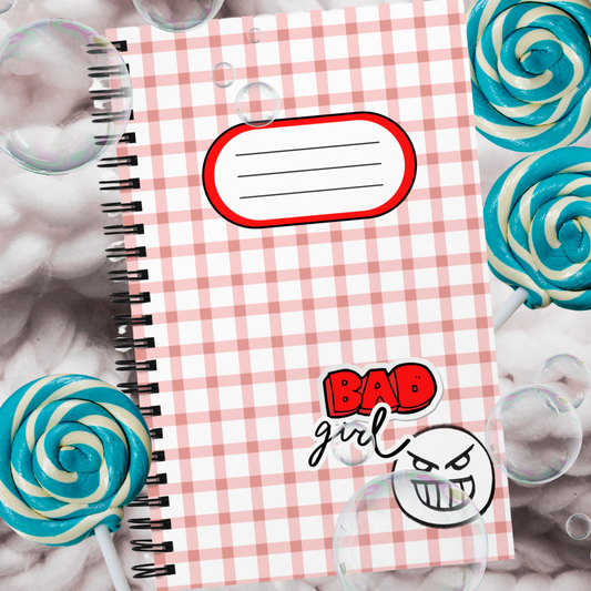 Bad girl - Spiral notebook