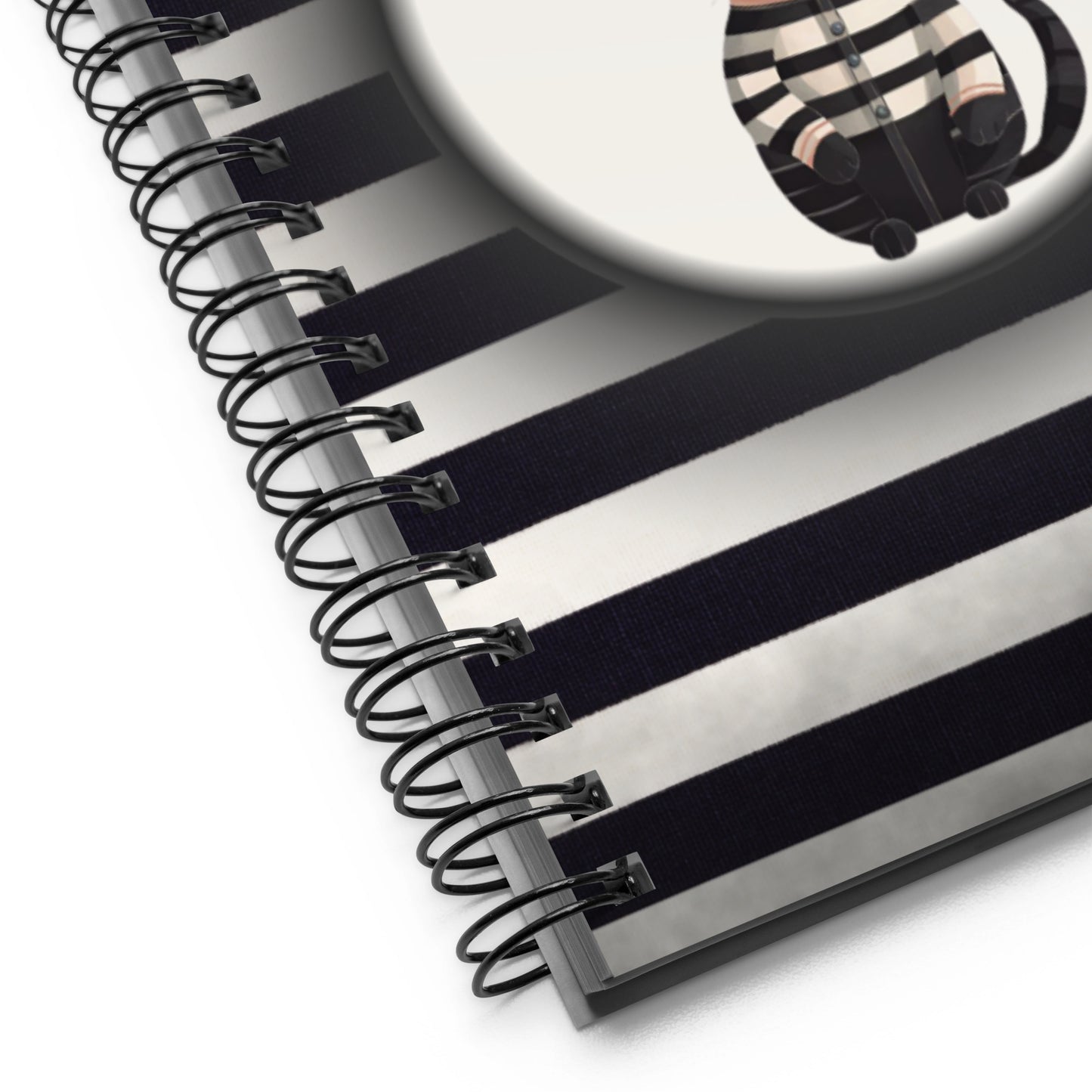 Evil in a cat form - Spiral notebook