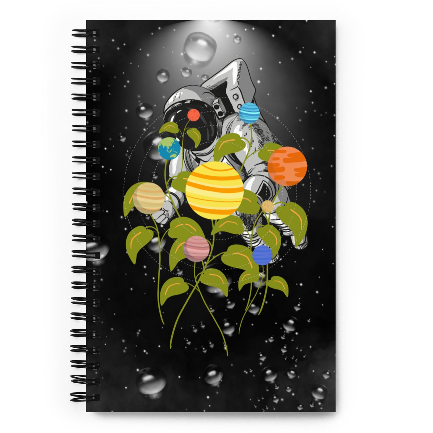 Searching for life in space - Spiral notebook