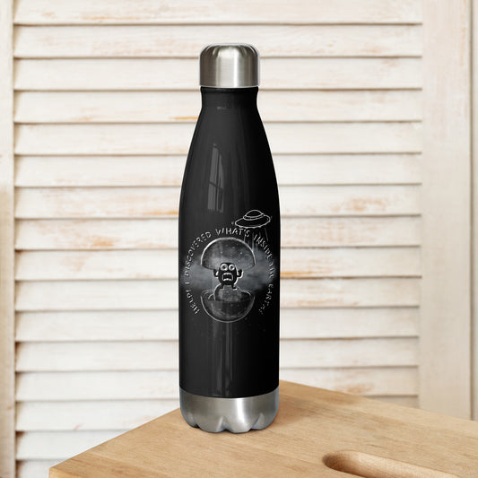 I discovered what's inside the Earth! - Stainless steel water bottle