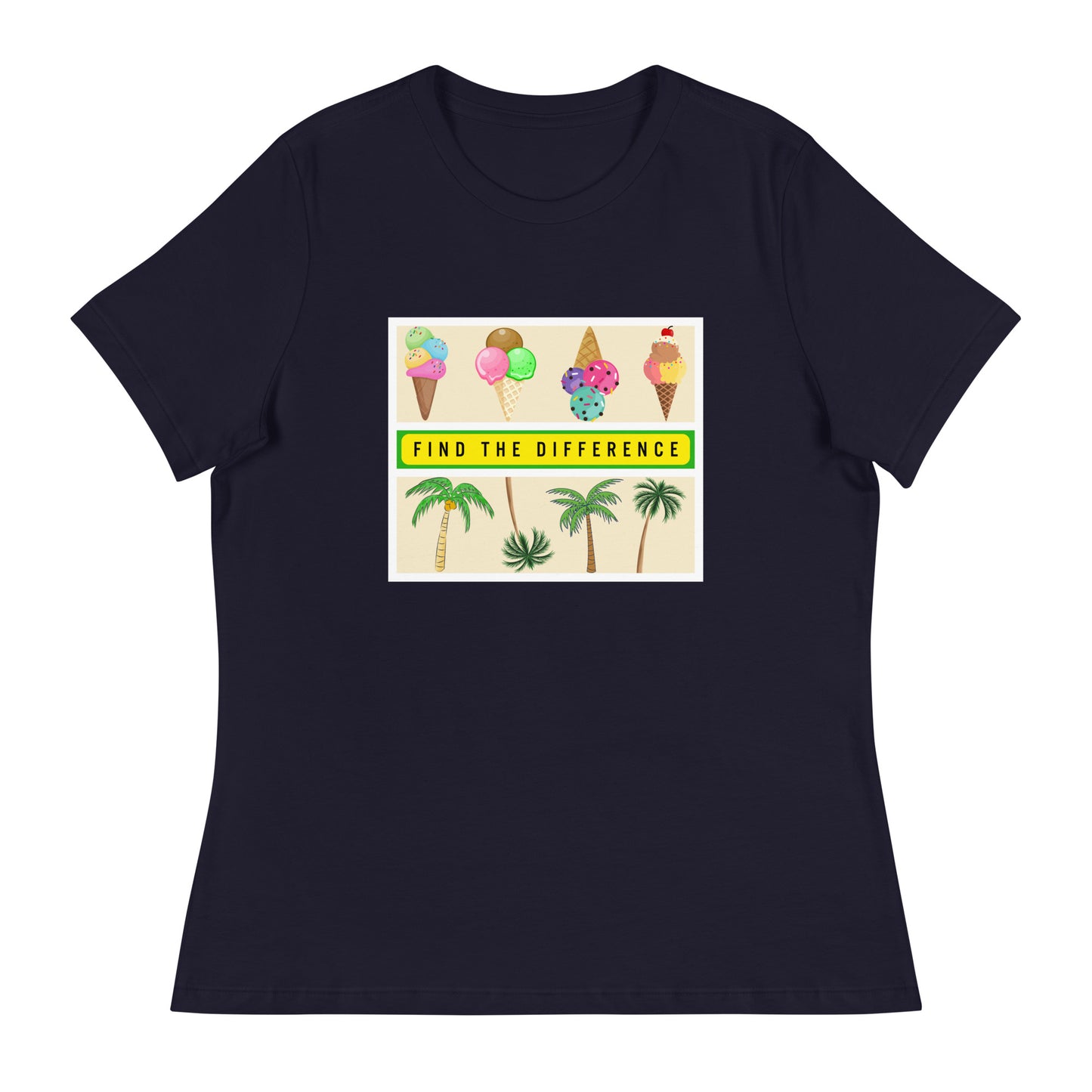 Find the difference - Women's Relaxed T-Shirt